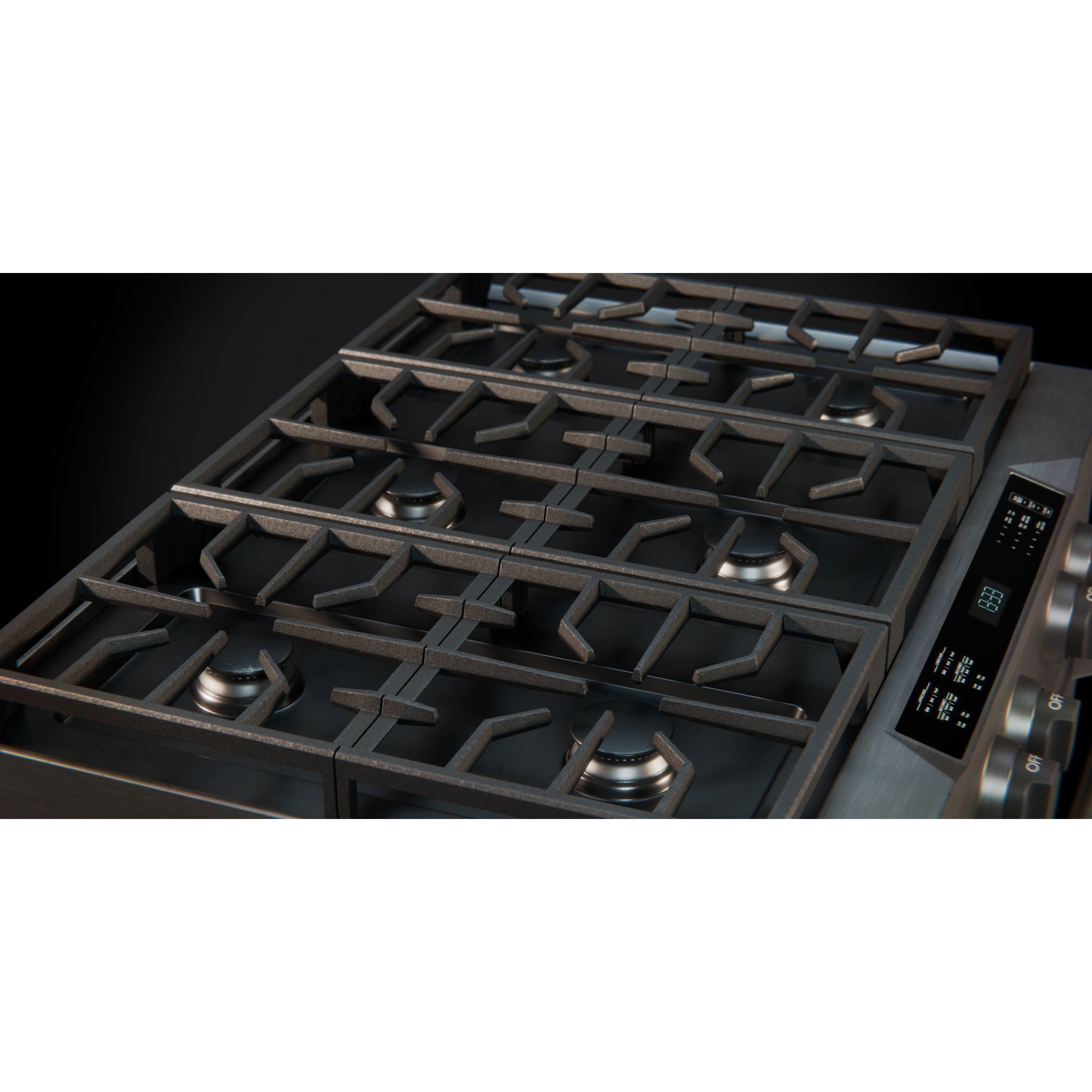 Gas Range 01 - Game-Ready 3D Model - View 15