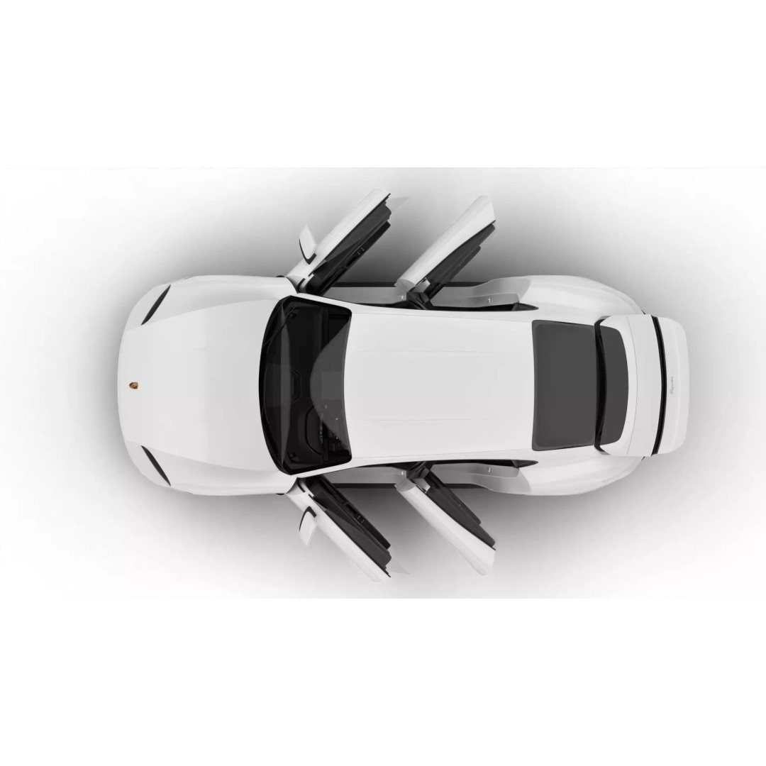 Porsche Taycan 2025 3D Model – High Poly Rigged Car Asset, FBX, OBJ - View 20