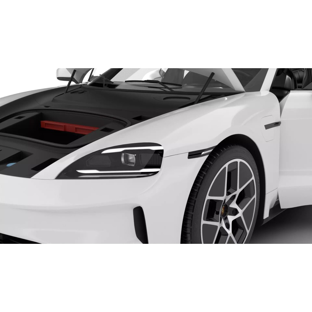 Porsche Taycan 2025 3D Model – High Poly Rigged Car Asset, FBX, OBJ - View 28