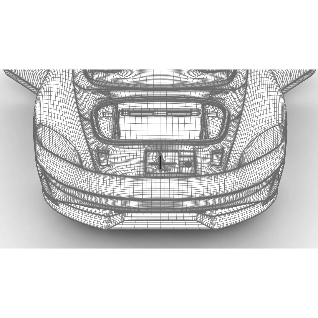 Porsche Taycan 2025 3D Model – High Poly Rigged Car Asset, FBX, OBJ - View 48