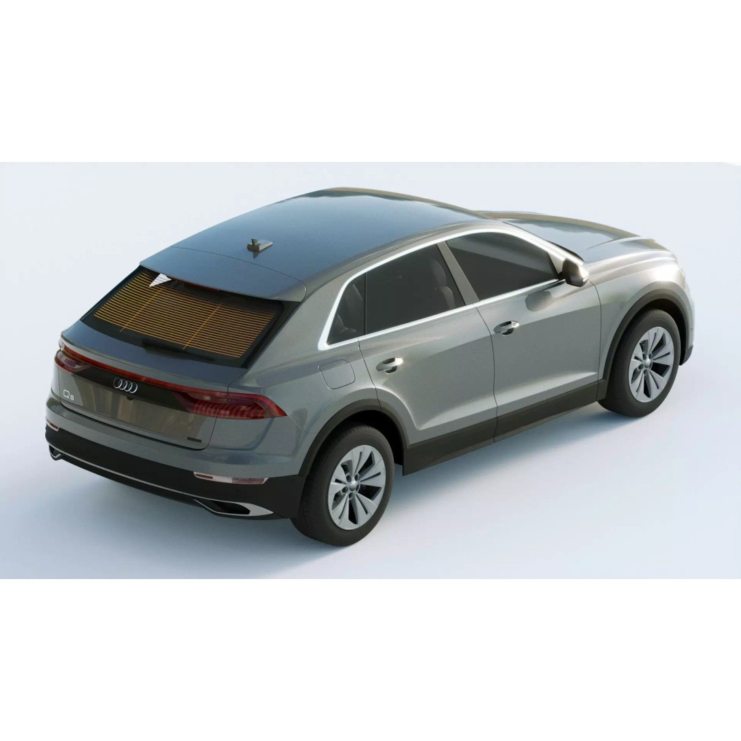Audi Q8 3D Model – Detailed SUV Asset with PBR Textures, FBX - View 12