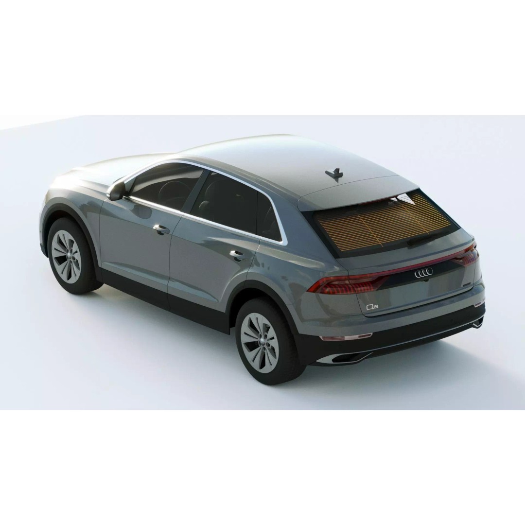 Audi Q8 3D Model – Detailed SUV Asset with PBR Textures, FBX - View 13