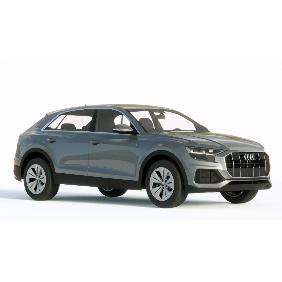Audi Q8 3D Model – Detailed SUV Asset with PBR Textures, FBX - View 8