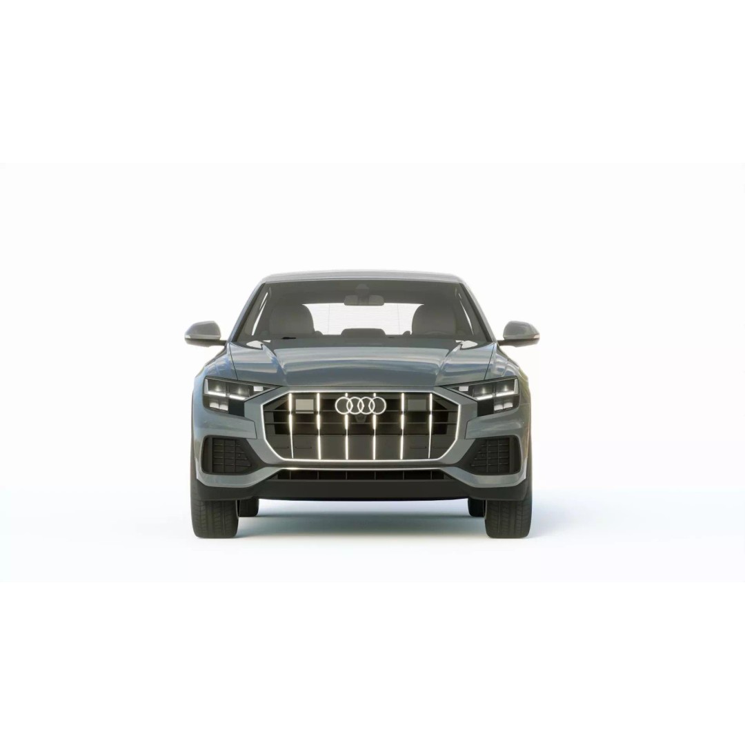 Audi Q8 3D Model – Detailed SUV Asset with PBR Textures, FBX - View 9