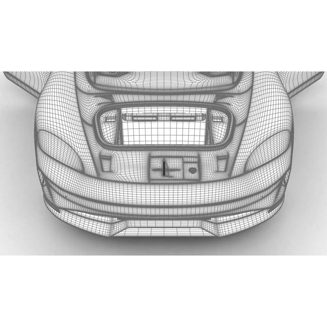 Porsche Taycan 4 2025 3D Model – High Poly Rigged Asset, FBX, Blender - View 41