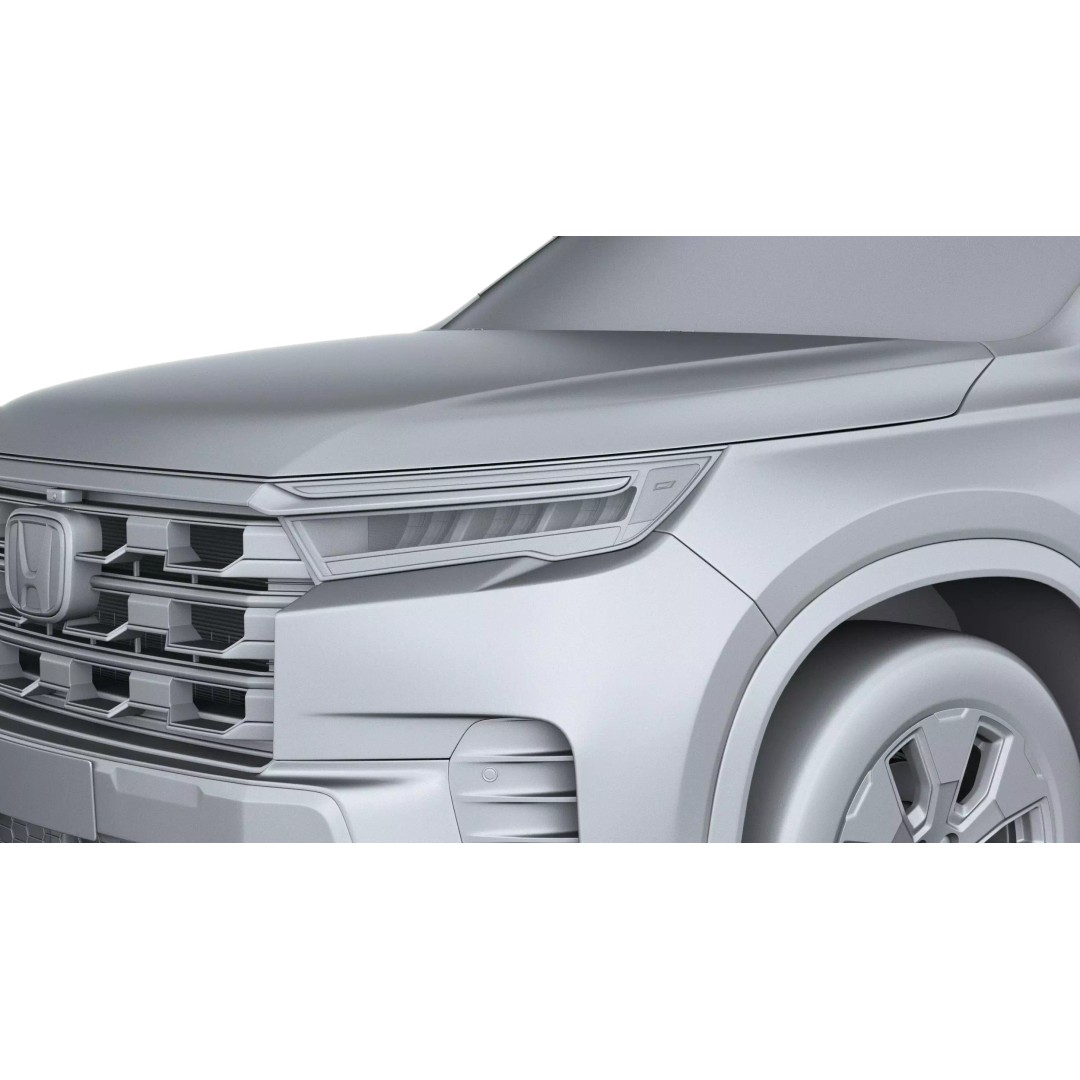 Acura Pilot 2026 3D Model – High Poly SUV with VRAY and Corona Setups - View 48