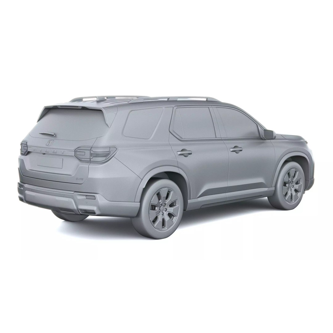 Acura Pilot 2026 3D Model – High Poly SUV with VRAY and Corona Setups - View 52