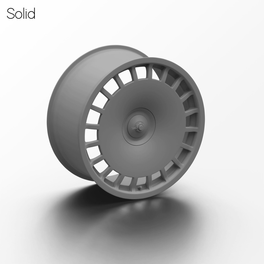 OZ Racing Magnesium Rim 3D Model – High Poly Game Asset, Blender, FBX, OBJ - View 5