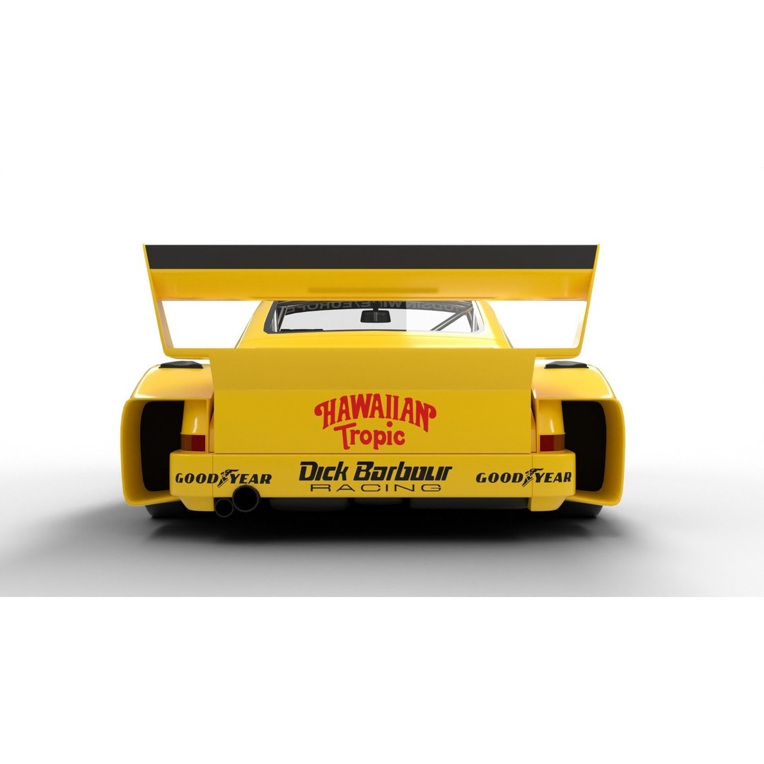 Porsche 935 3D Model – Racing Car with PBR Textures, FBX, OBJ - View 20