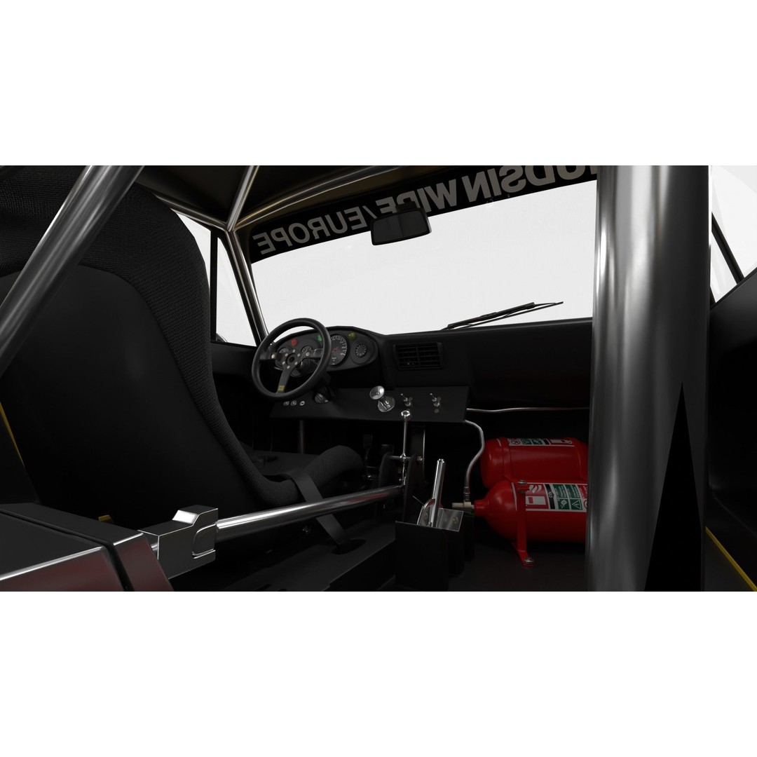Porsche 935 3D Model – Racing Car with PBR Textures, FBX, OBJ - View 23