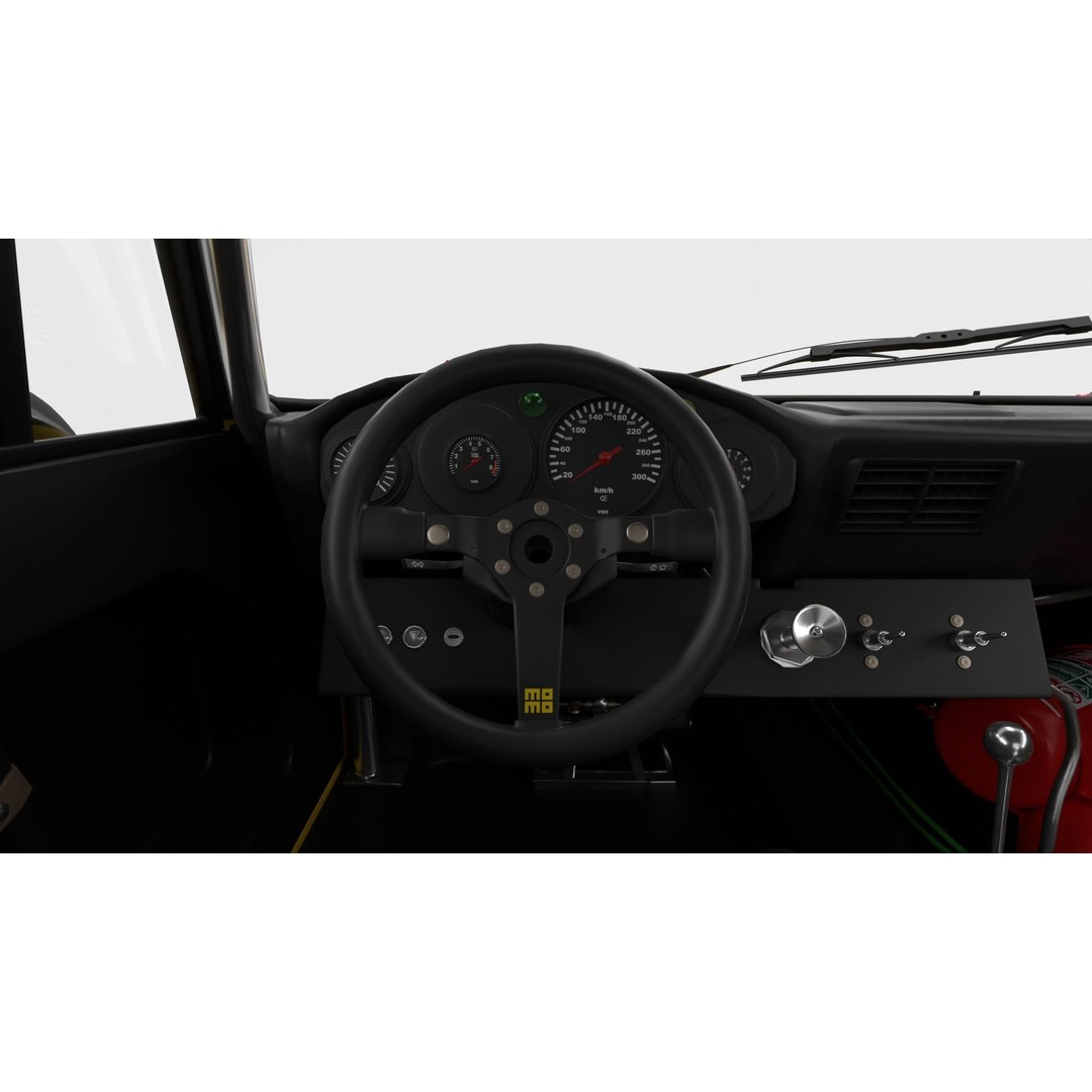 Porsche 935 3D Model – Racing Car with PBR Textures, FBX, OBJ - View 24
