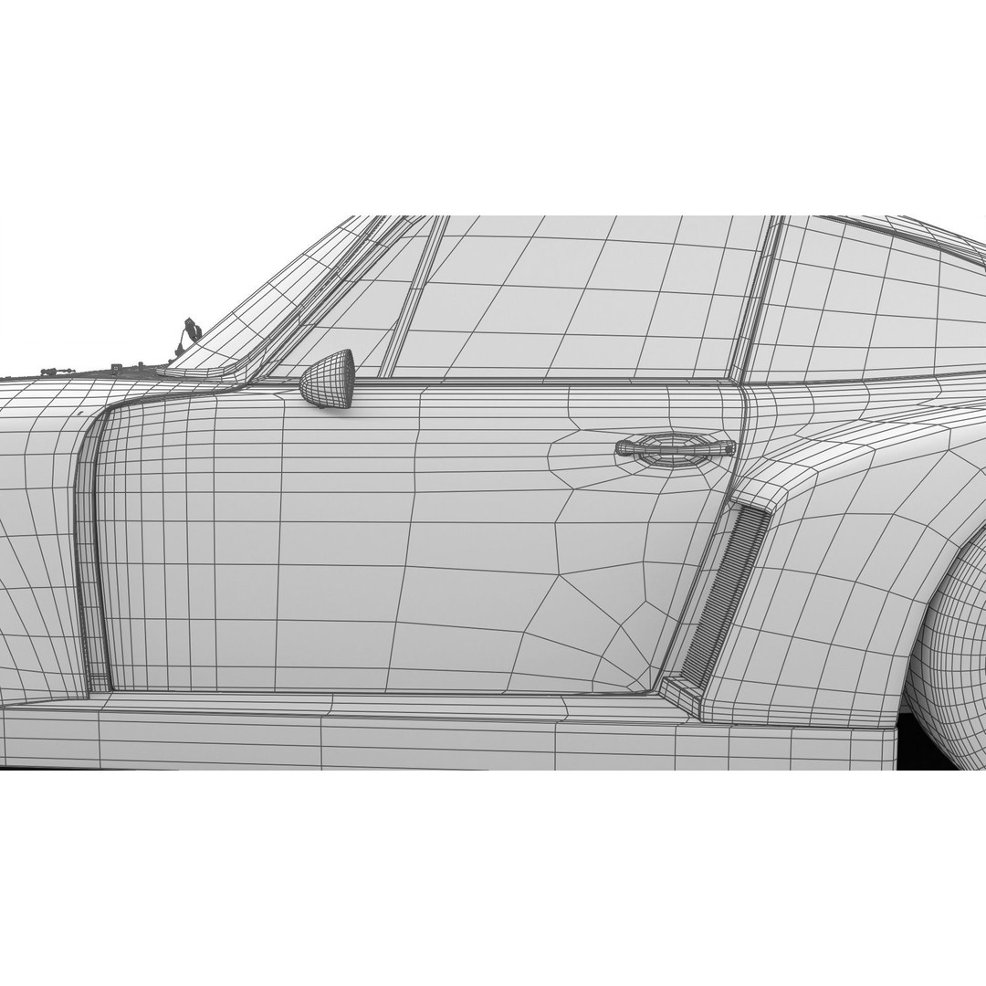Porsche 935 3D Model – Racing Car with PBR Textures, FBX, OBJ - View 39
