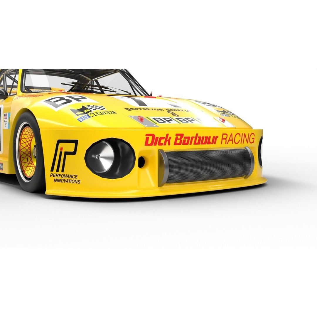 Porsche 935 3D Model – Racing Car with PBR Textures, FBX, OBJ - View 8