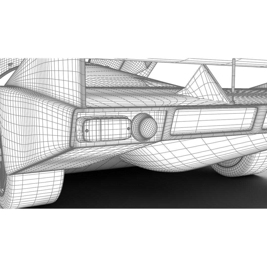 Porsche 956 3D Model – High Poly Racing Car, Rigged, PBR Textures - View 48