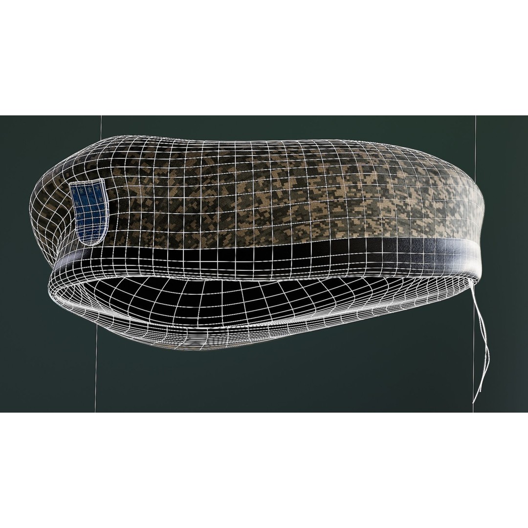 Military Hand and Beret 3D Model – Low Poly Game Asset, FBX - View 40