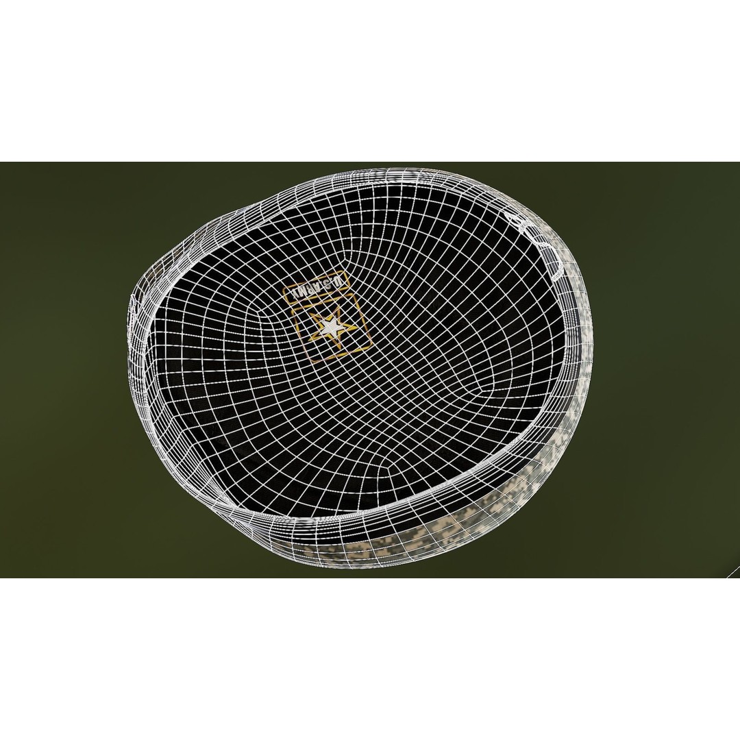 Military Hand and Beret 3D Model – Low Poly Game Asset, FBX - View 42