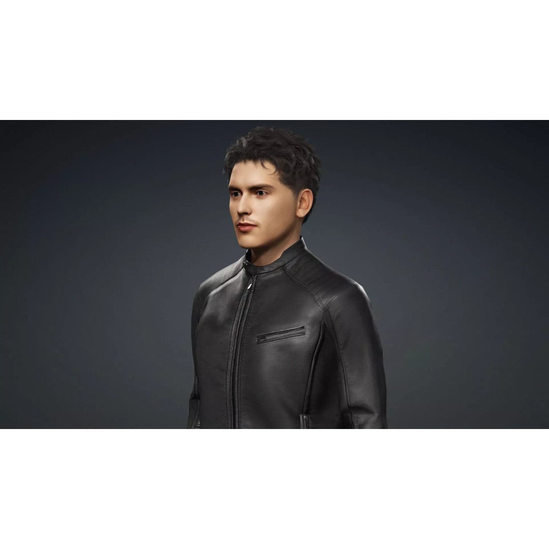 High Quality Boy 3D Model – Rigged Character for Animation, FBX - View 10