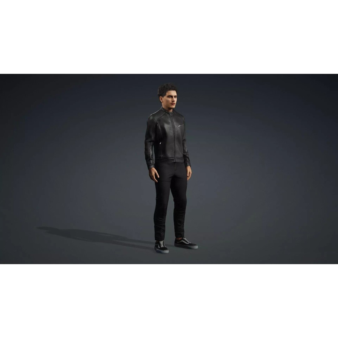 High Quality Boy 3D Model – Rigged Character for Animation, FBX - View 11