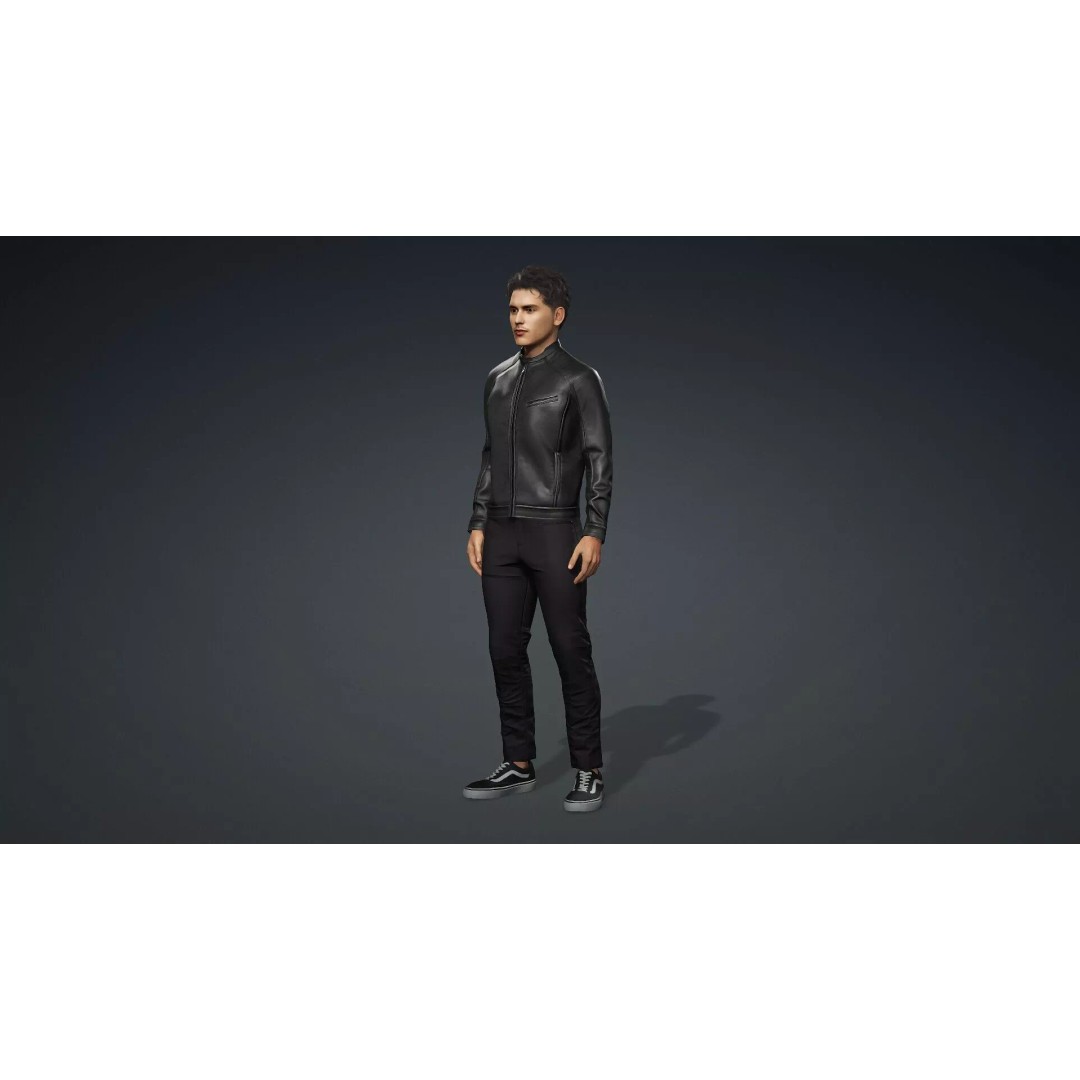 High Quality Boy 3D Model – Rigged Character for Animation, FBX - View 12