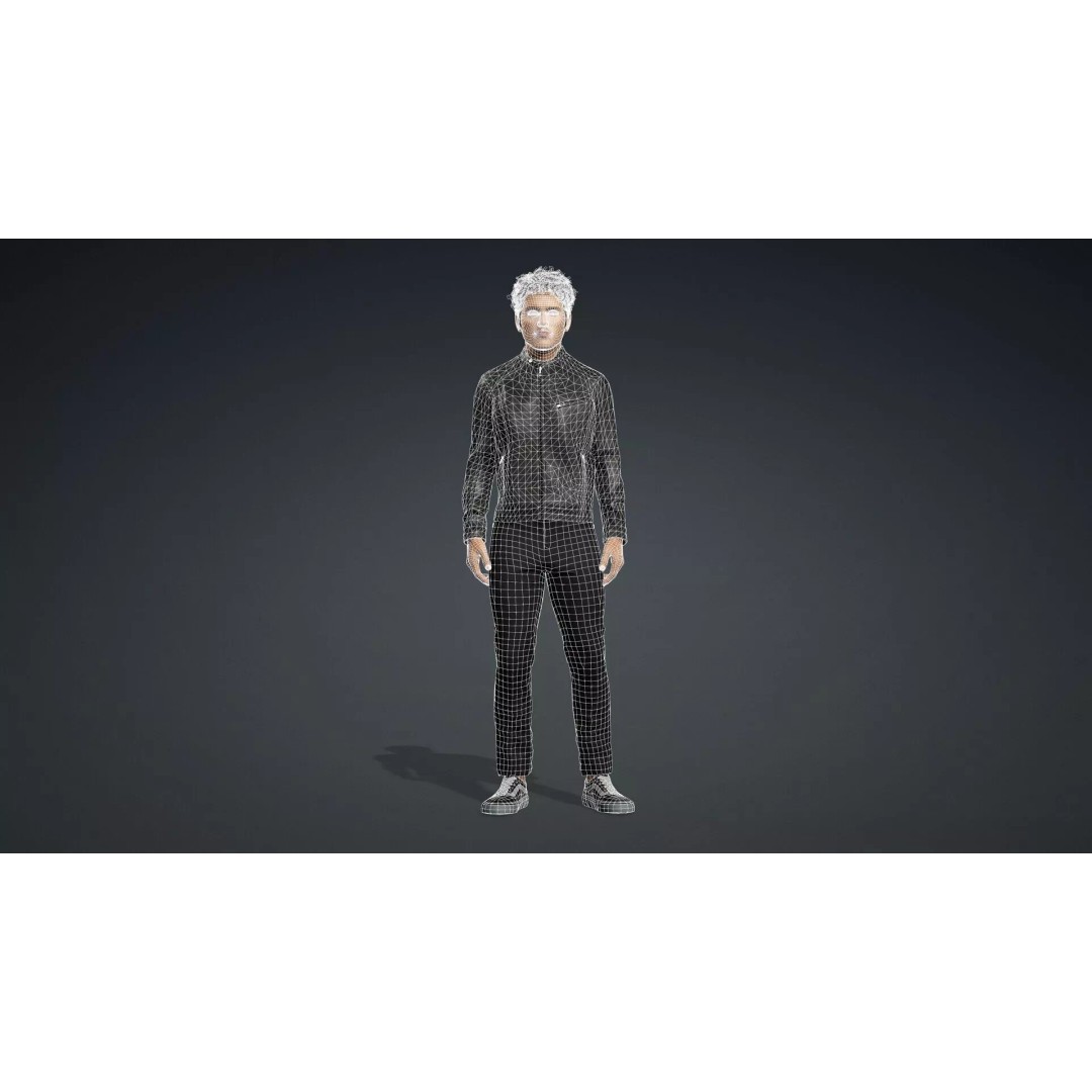 High Quality Boy 3D Model – Rigged Character for Animation, FBX - View 13