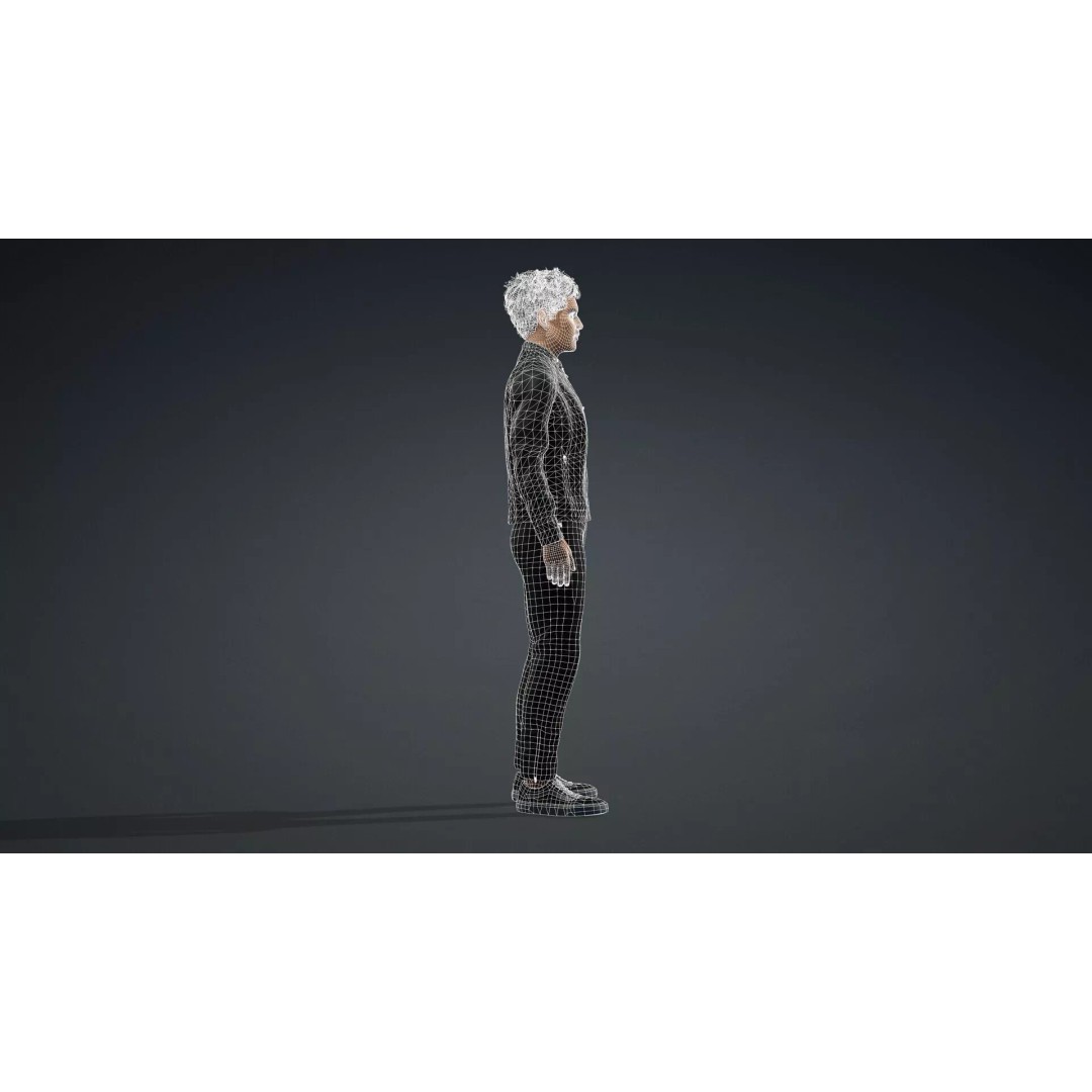 High Quality Boy 3D Model – Rigged Character for Animation, FBX - View 14