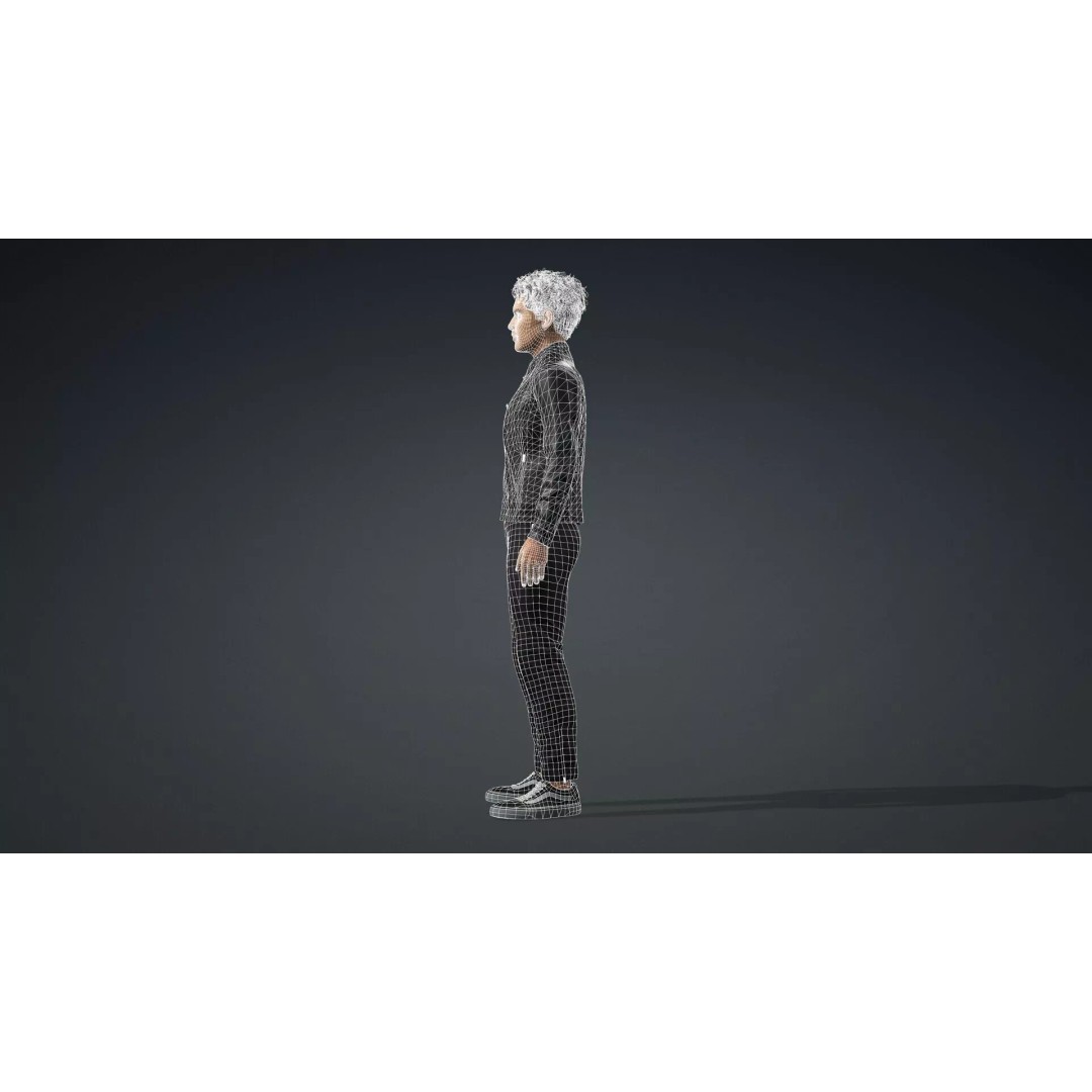 High Quality Boy 3D Model – Rigged Character for Animation, FBX - View 15