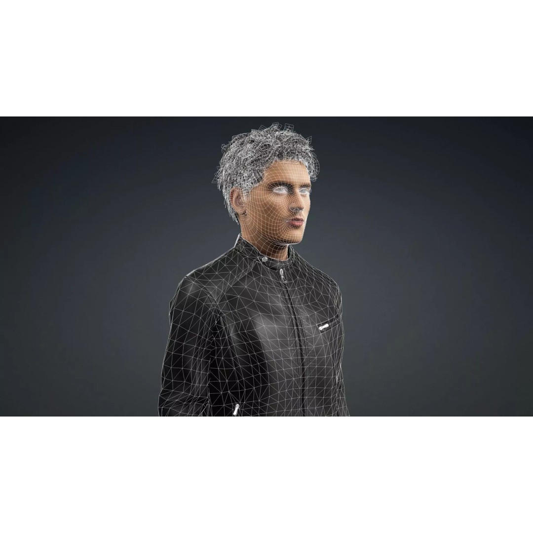 High Quality Boy 3D Model – Rigged Character for Animation, FBX - View 19