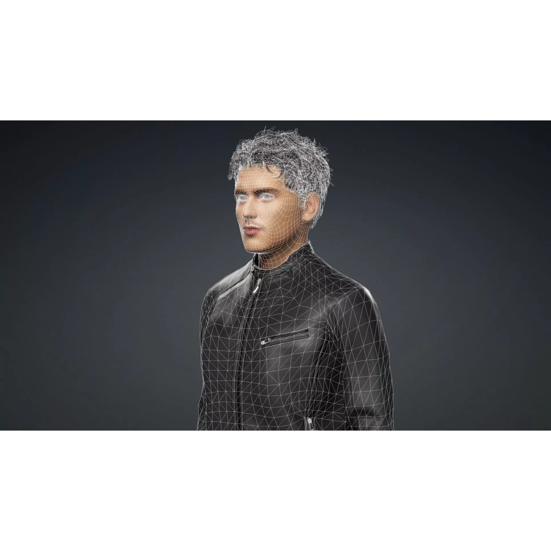 High Quality Boy 3D Model – Rigged Character for Animation, FBX - View 20