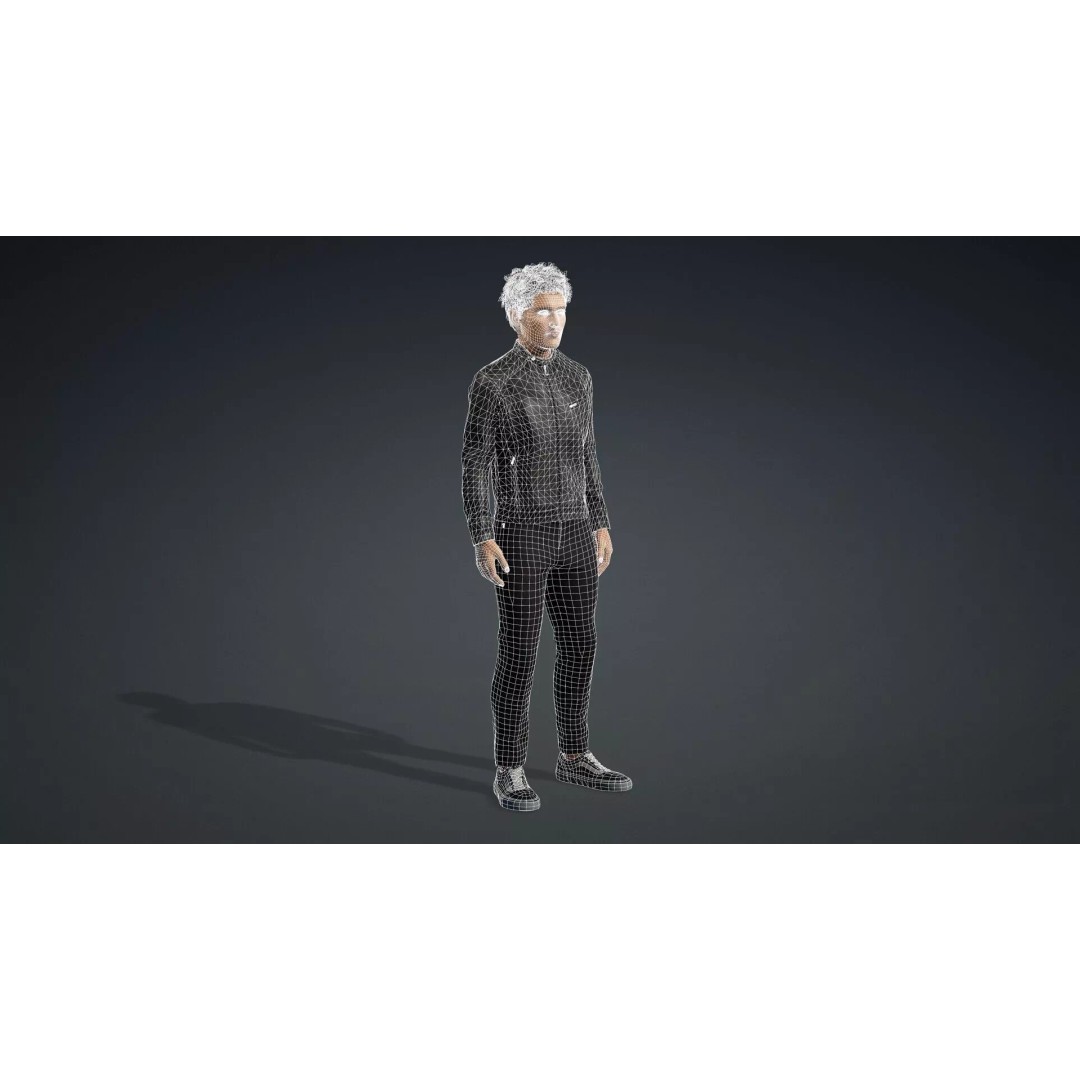 High Quality Boy 3D Model – Rigged Character for Animation, FBX - View 21