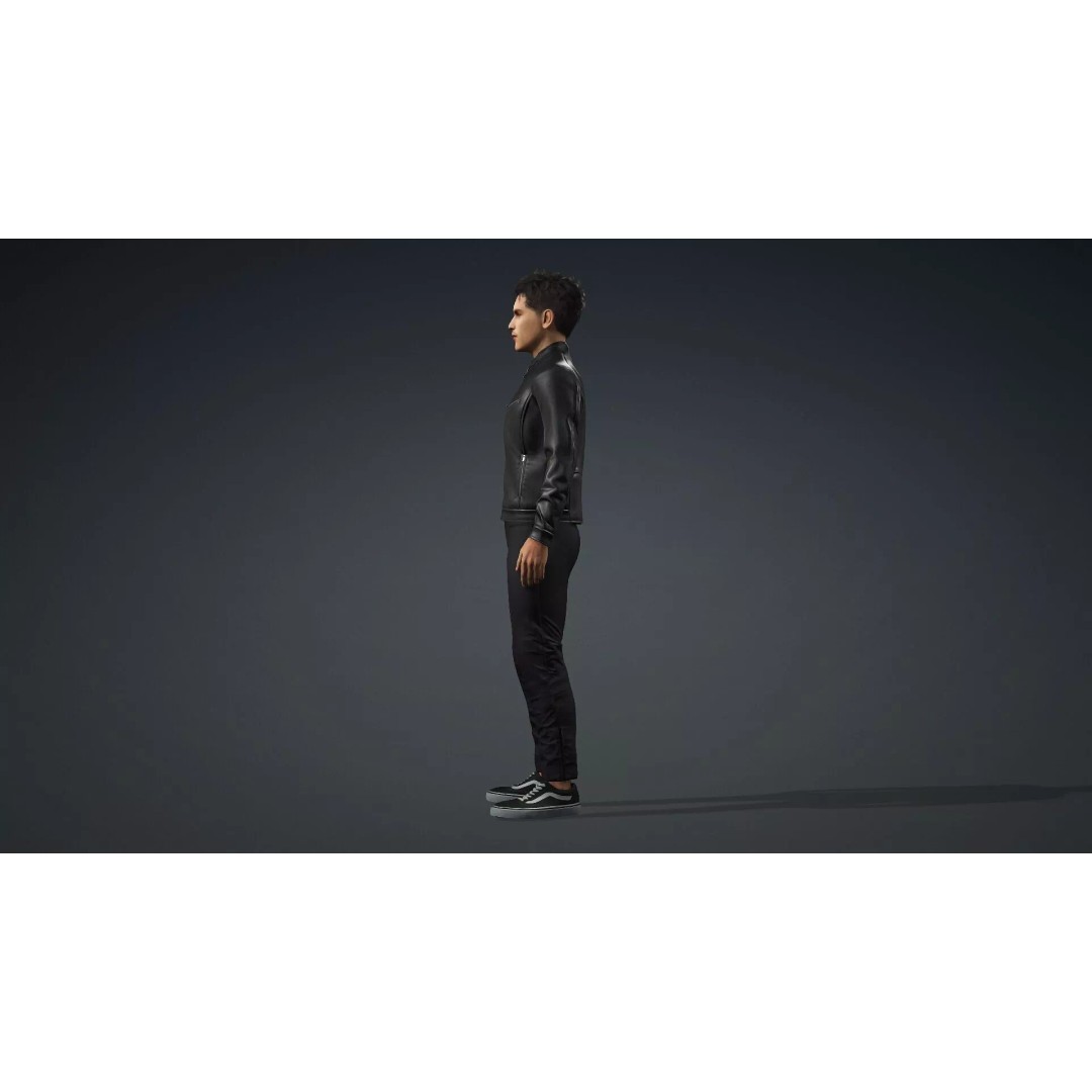 High Quality Boy 3D Model – Rigged Character for Animation, FBX - View 5