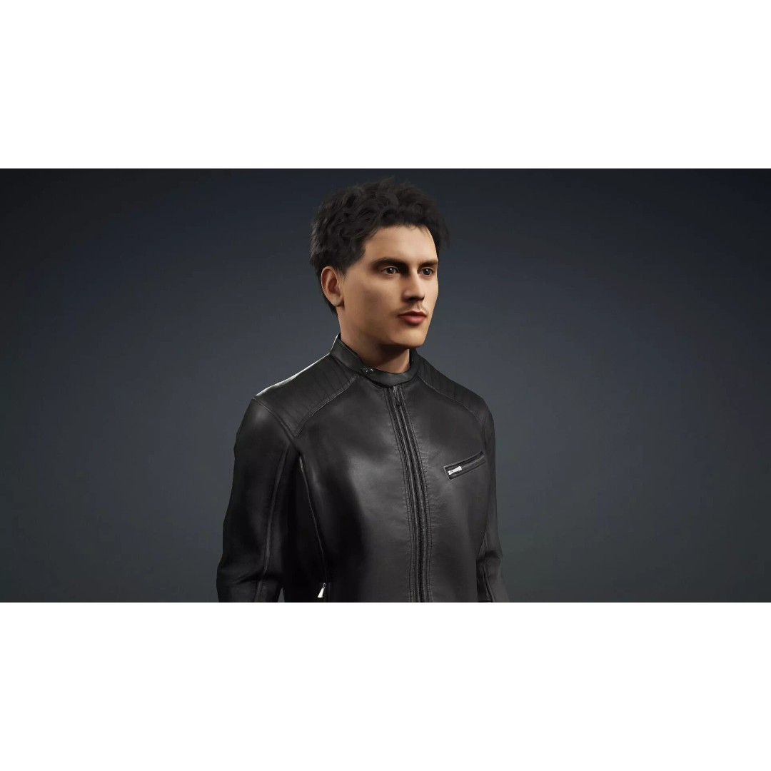 High Quality Boy 3D Model – Rigged Character for Animation, FBX - View 9