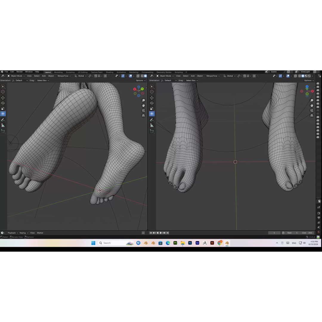 Female 3D Model – Attack on Titan Rigged Character, PBR 8K