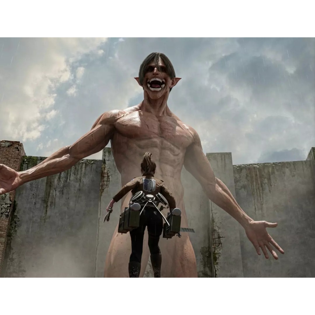 Female 3D Model – Attack on Titan Rigged Character, PBR 8K - View 2
