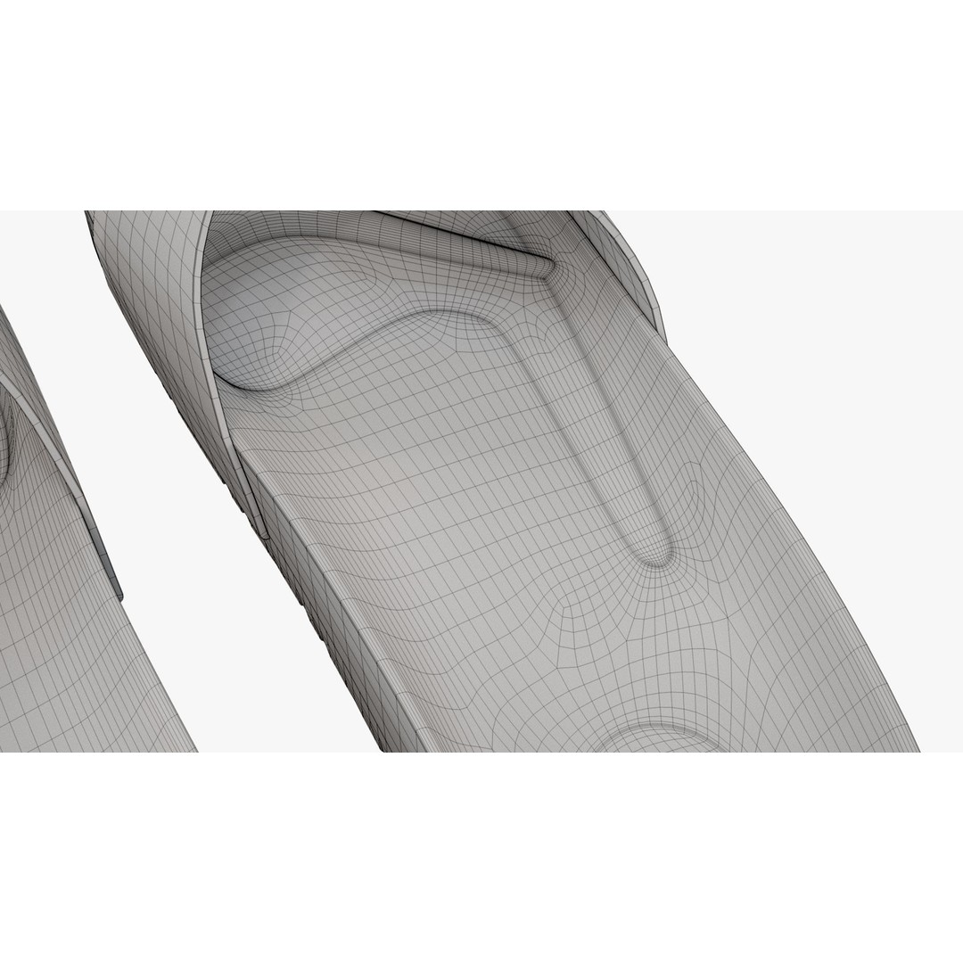 Birkenstock Madrid 3D Model – Brown Leather Sandals, FBX & V-Ray