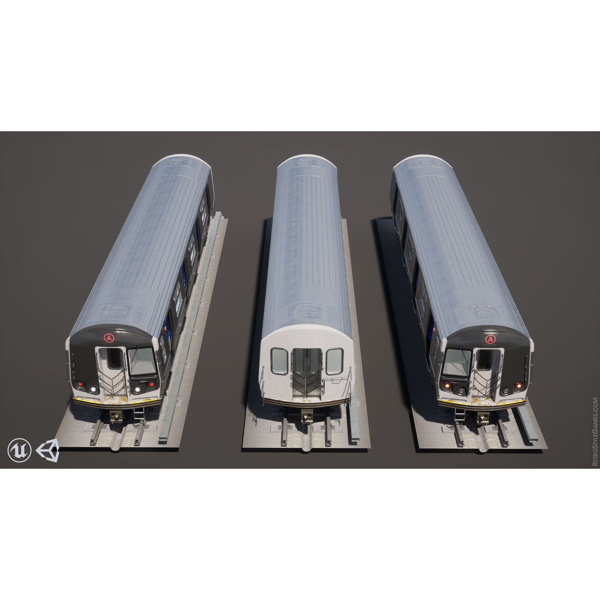 Subway Realm - Low-Poly Game-Ready 3D Model - View 22