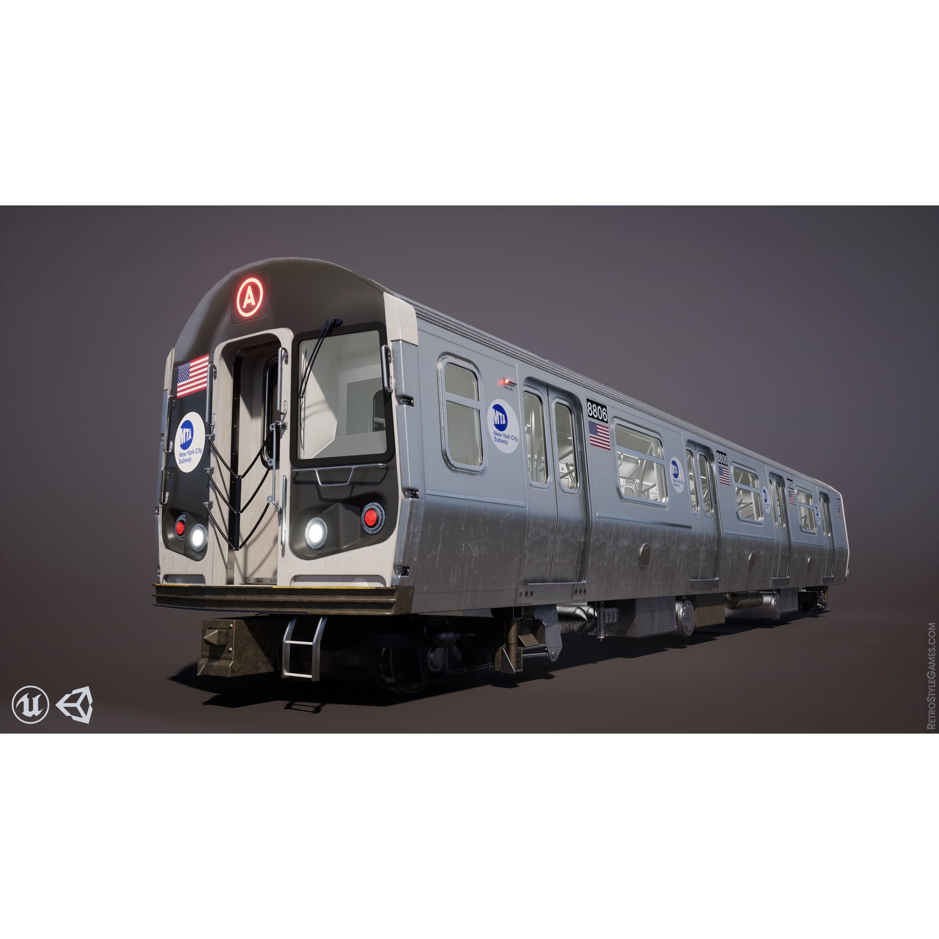 Subway Realm - Low-Poly Game-Ready 3D Model - View 28