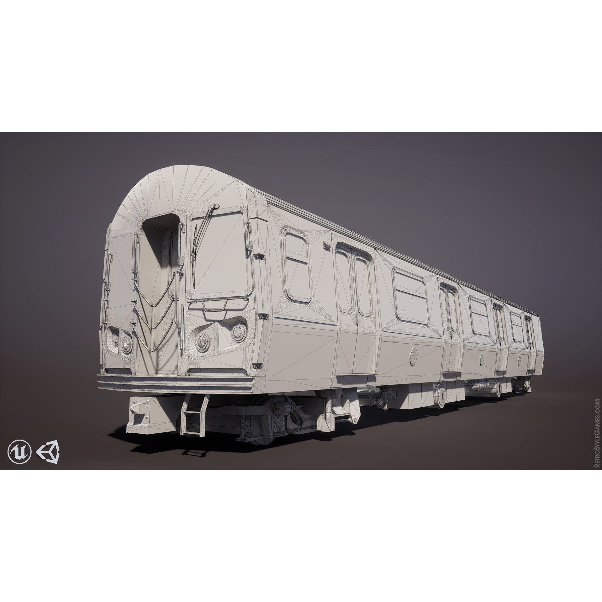 Subway Realm - Low-Poly Game-Ready 3D Model - View 29
