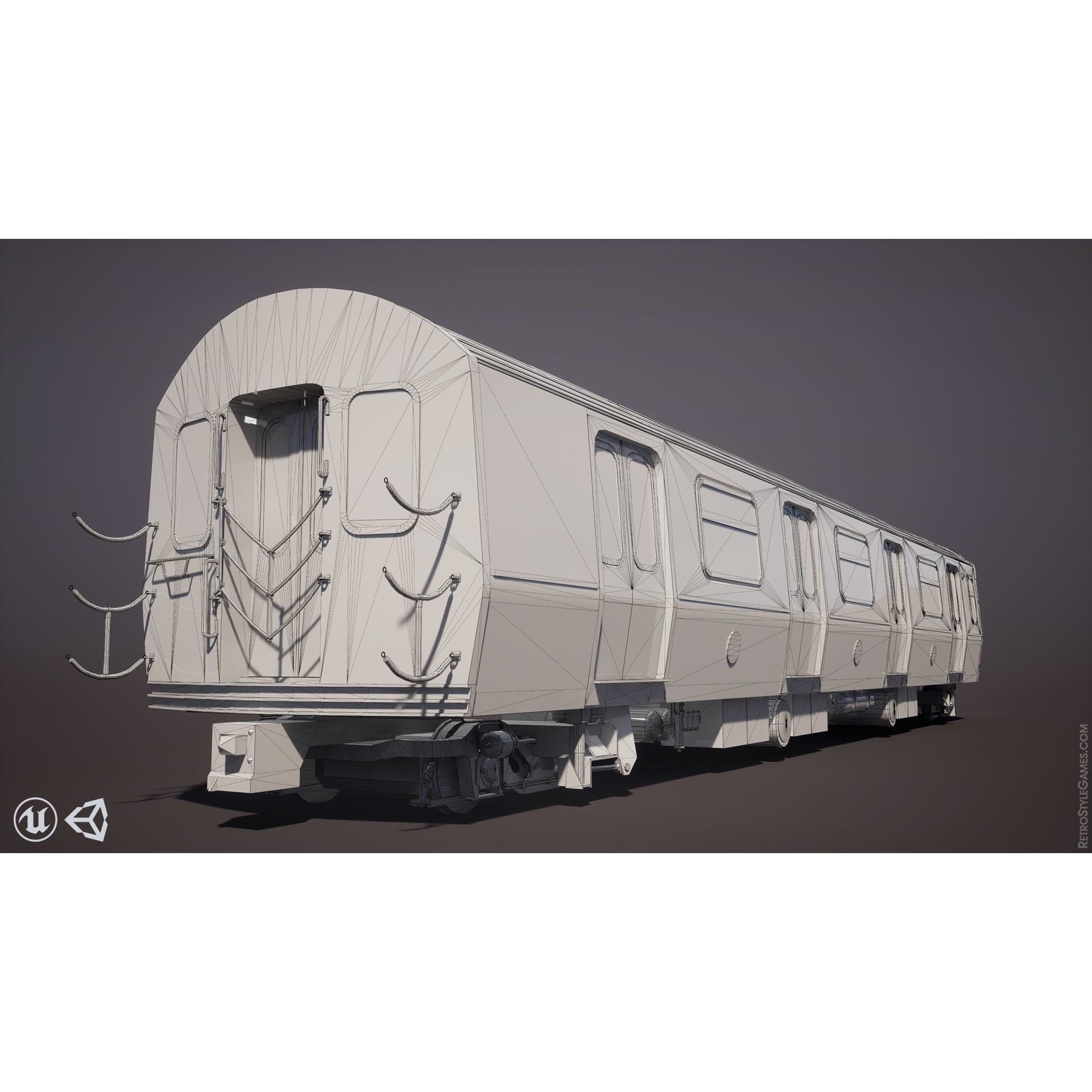 Subway Realm - Low-Poly Game-Ready 3D Model - View 31
