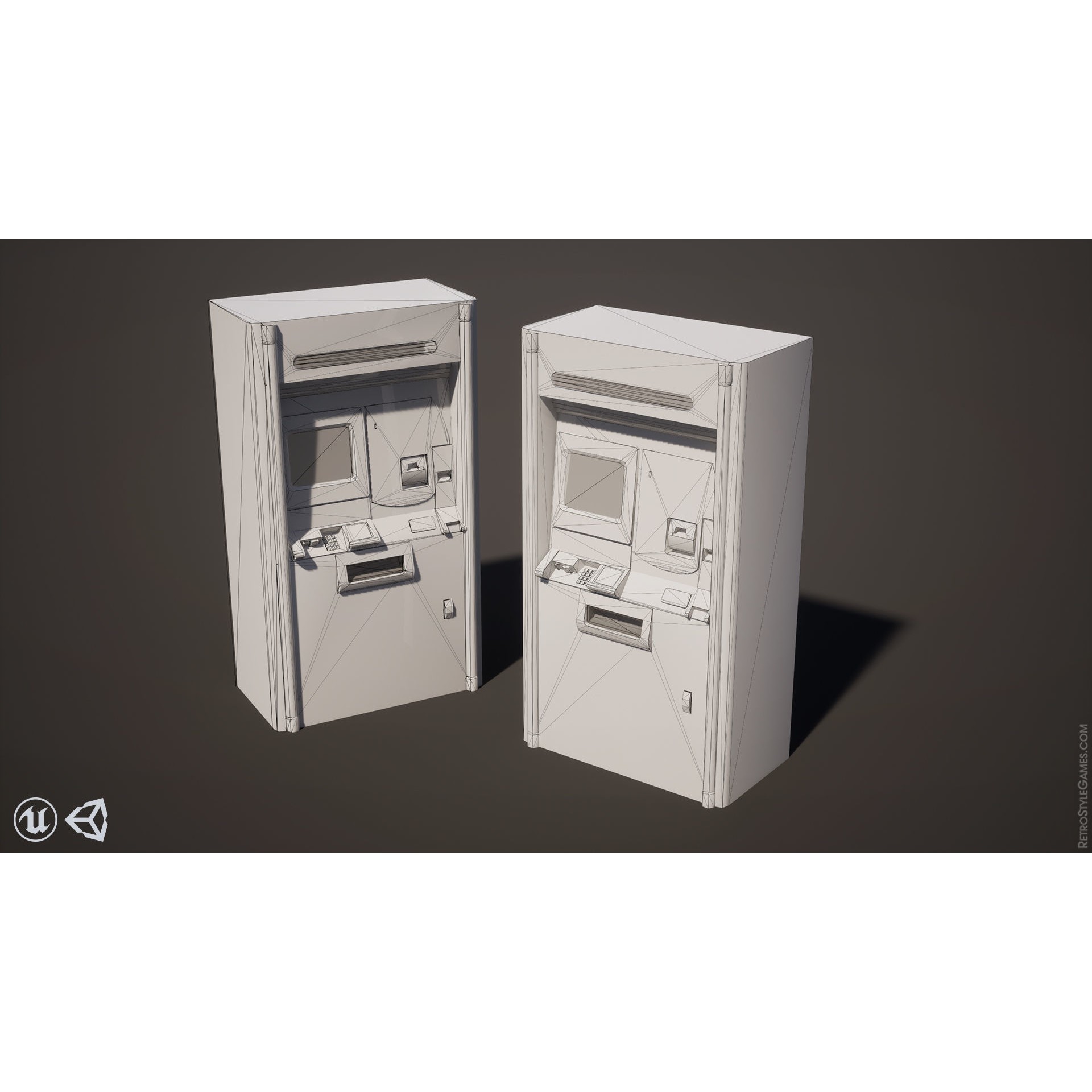 Subway Realm - Low-Poly Game-Ready 3D Model - View 37