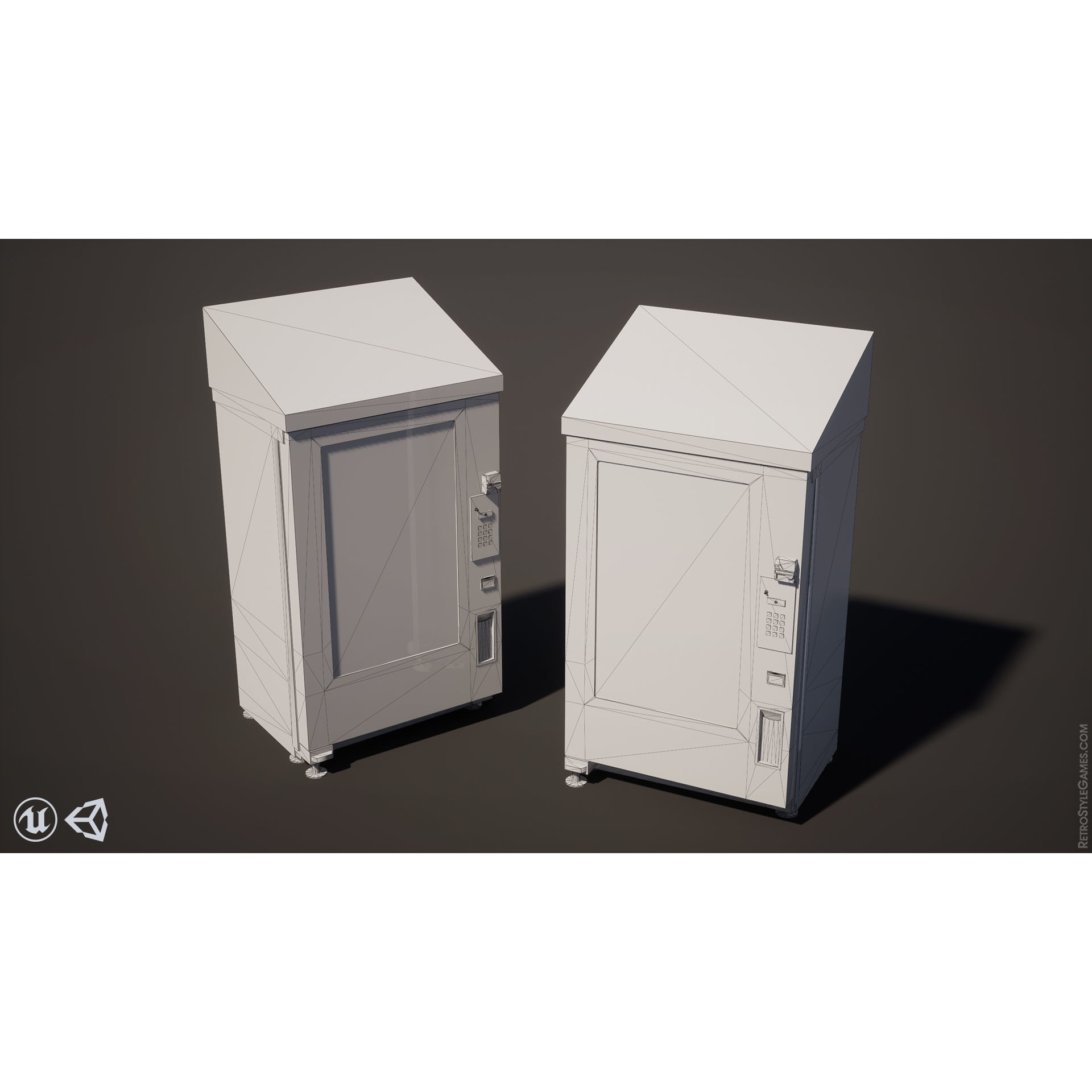 Subway Realm - Low-Poly Game-Ready 3D Model - View 39