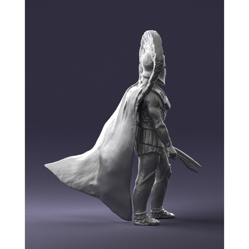 Ancient Mythological Warrior 3D Model – Realistic Character with Dual Blades, FBX - View 10
