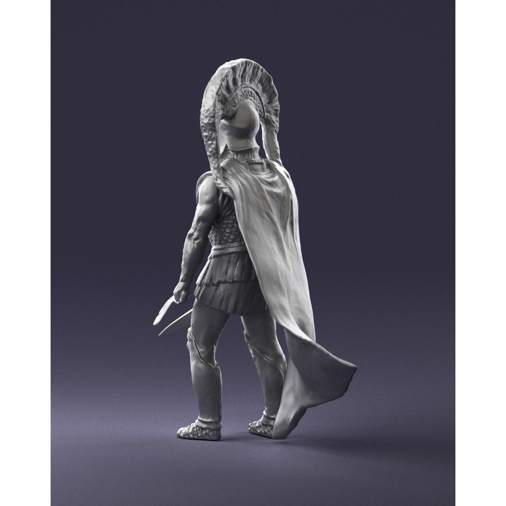 Ancient Mythological Warrior 3D Model – Realistic Character with Dual Blades, FBX - View 16