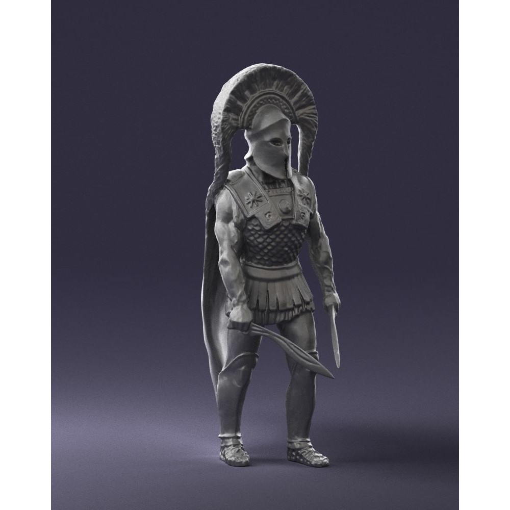 Ancient Mythological Warrior 3D Model – Realistic Character with Dual Blades, FBX - View 6