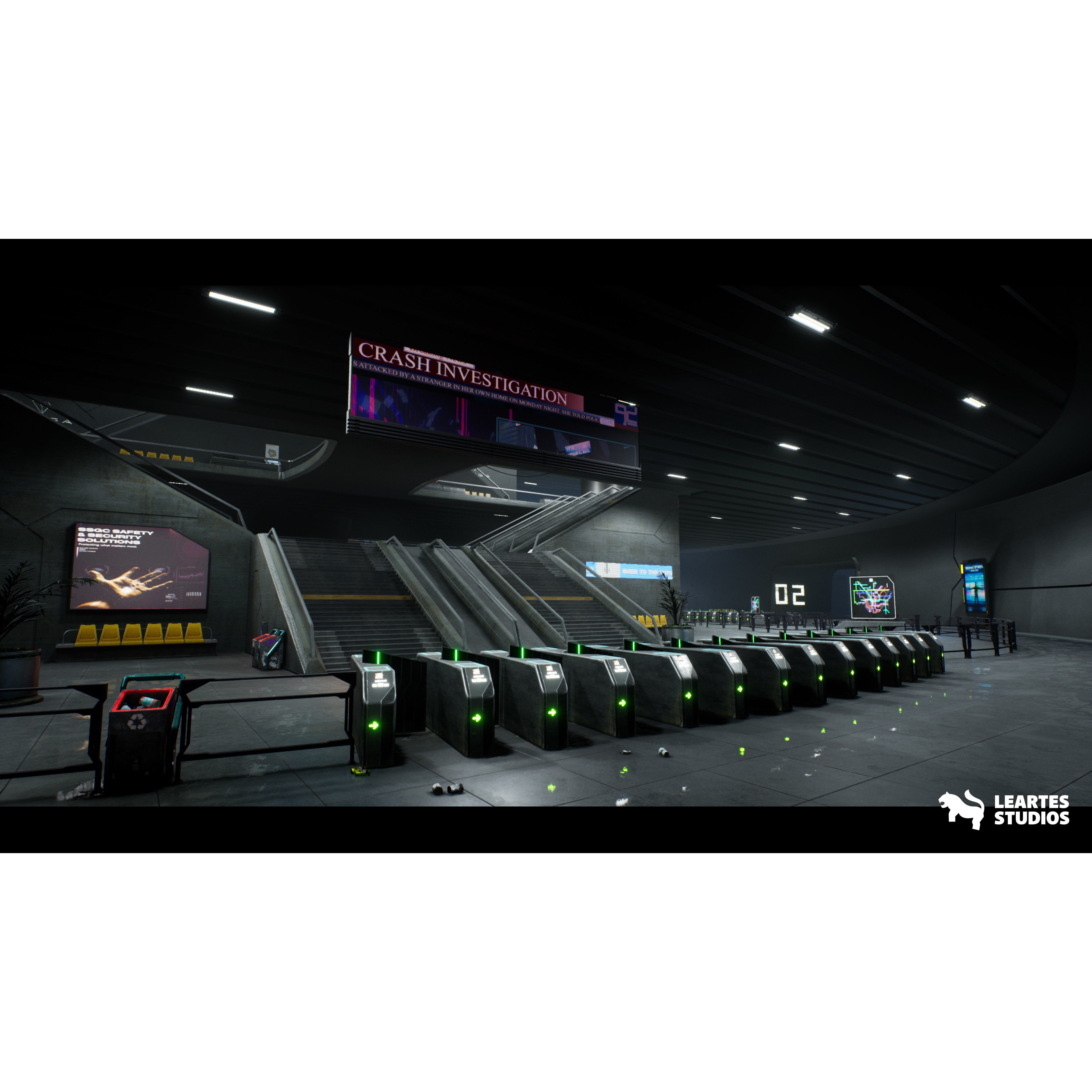 Cyberpunk Gigapack - Low-Poly Game-Ready 3D Model - View 13