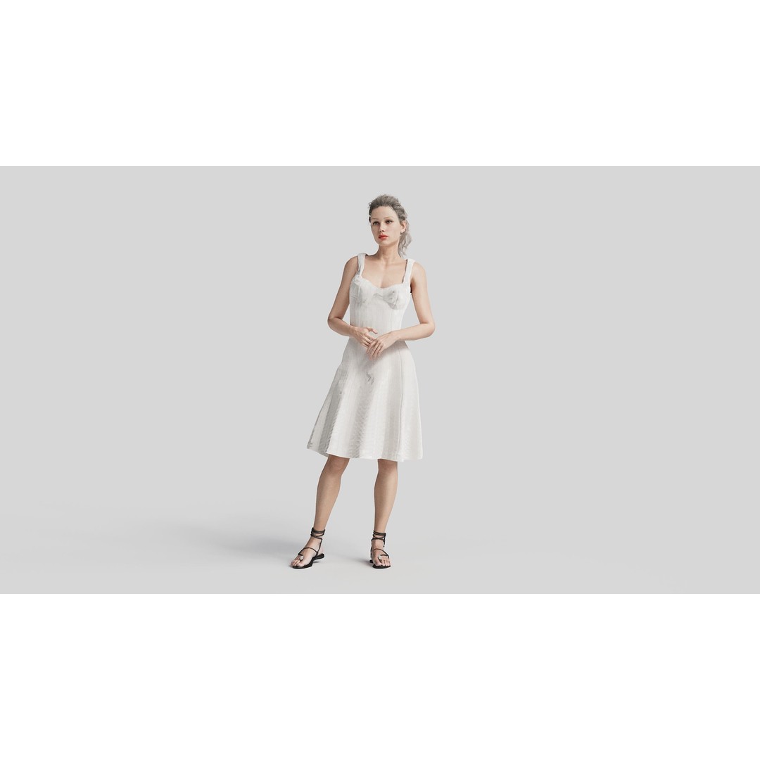 Realistic 3D People Poses Vol. 1 3D Model – Diverse Characters, FBX, MAX - View 16