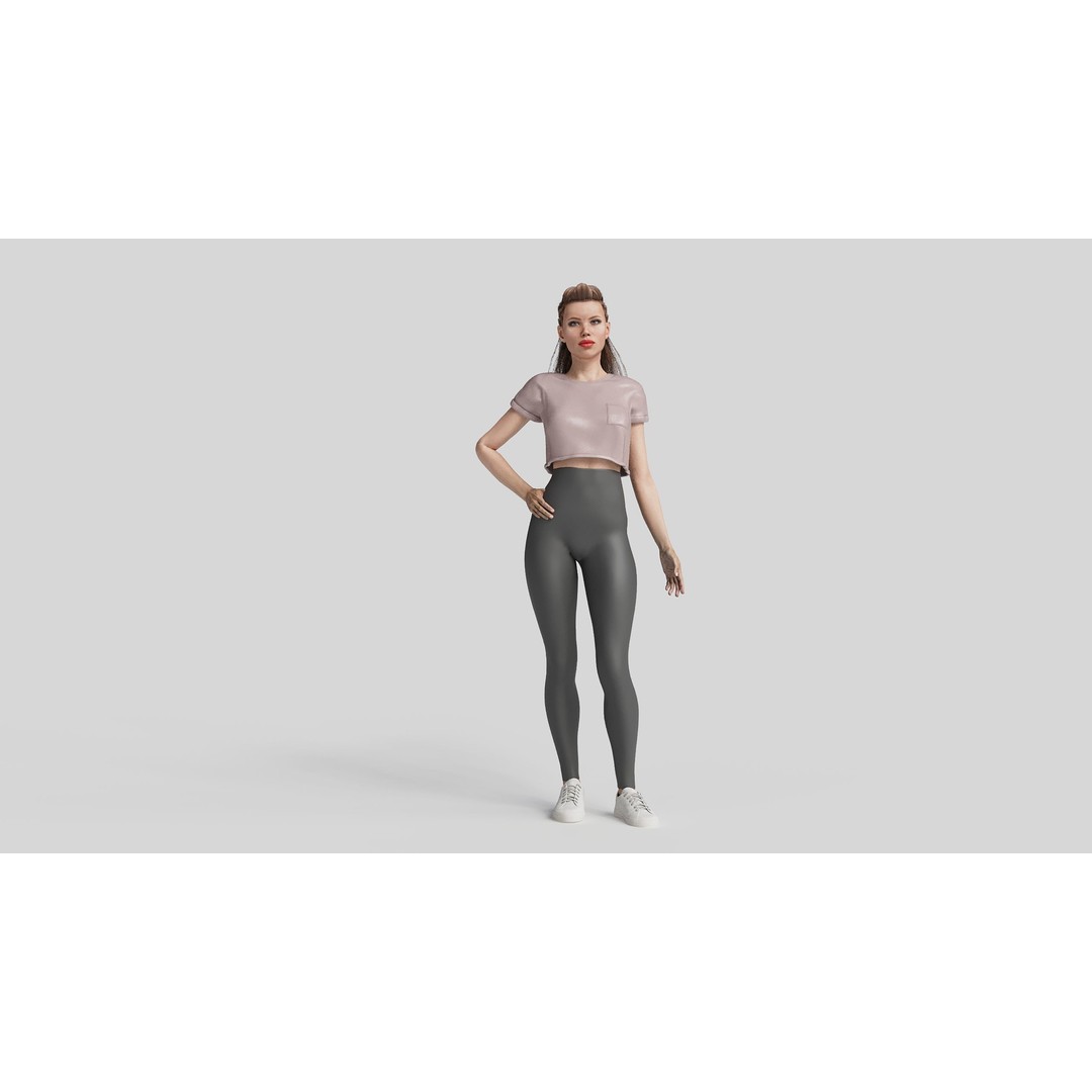 Realistic 3D People Poses Vol. 1 3D Model – Diverse Characters, FBX, MAX - View 8