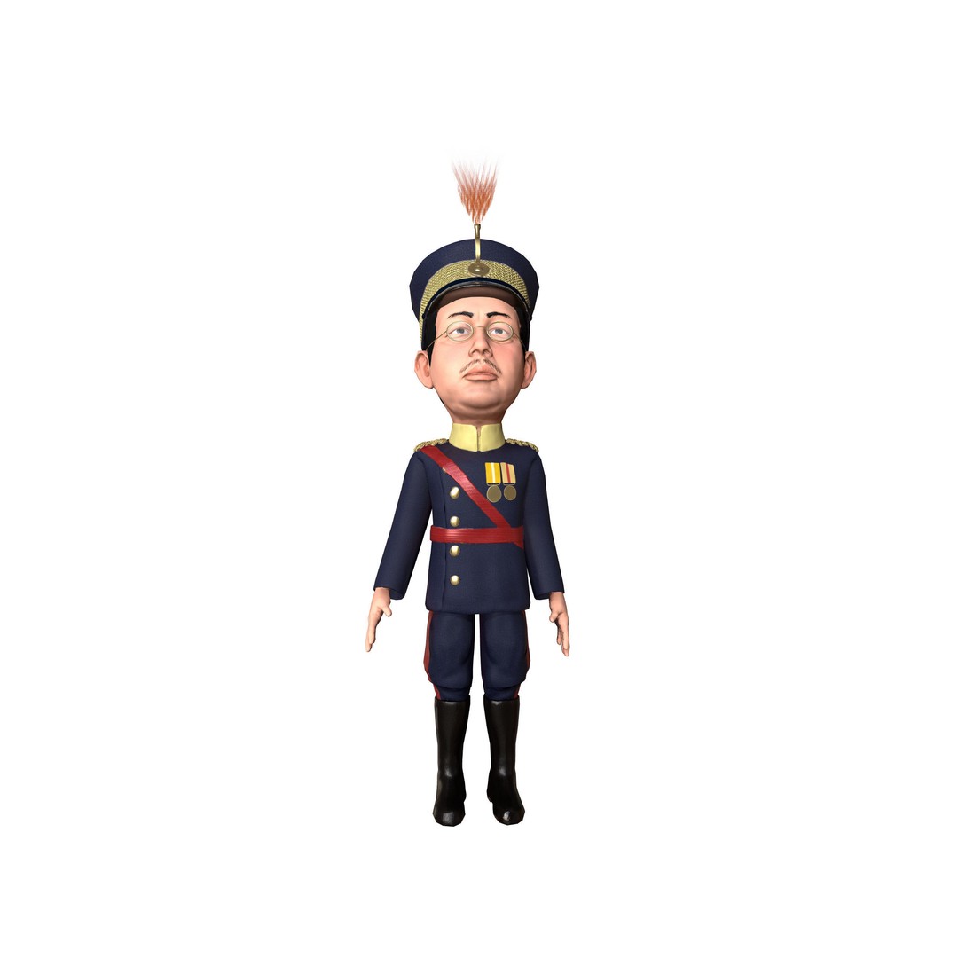 Politicians 3D Model – Low Poly Rigged Caricatures, FBX