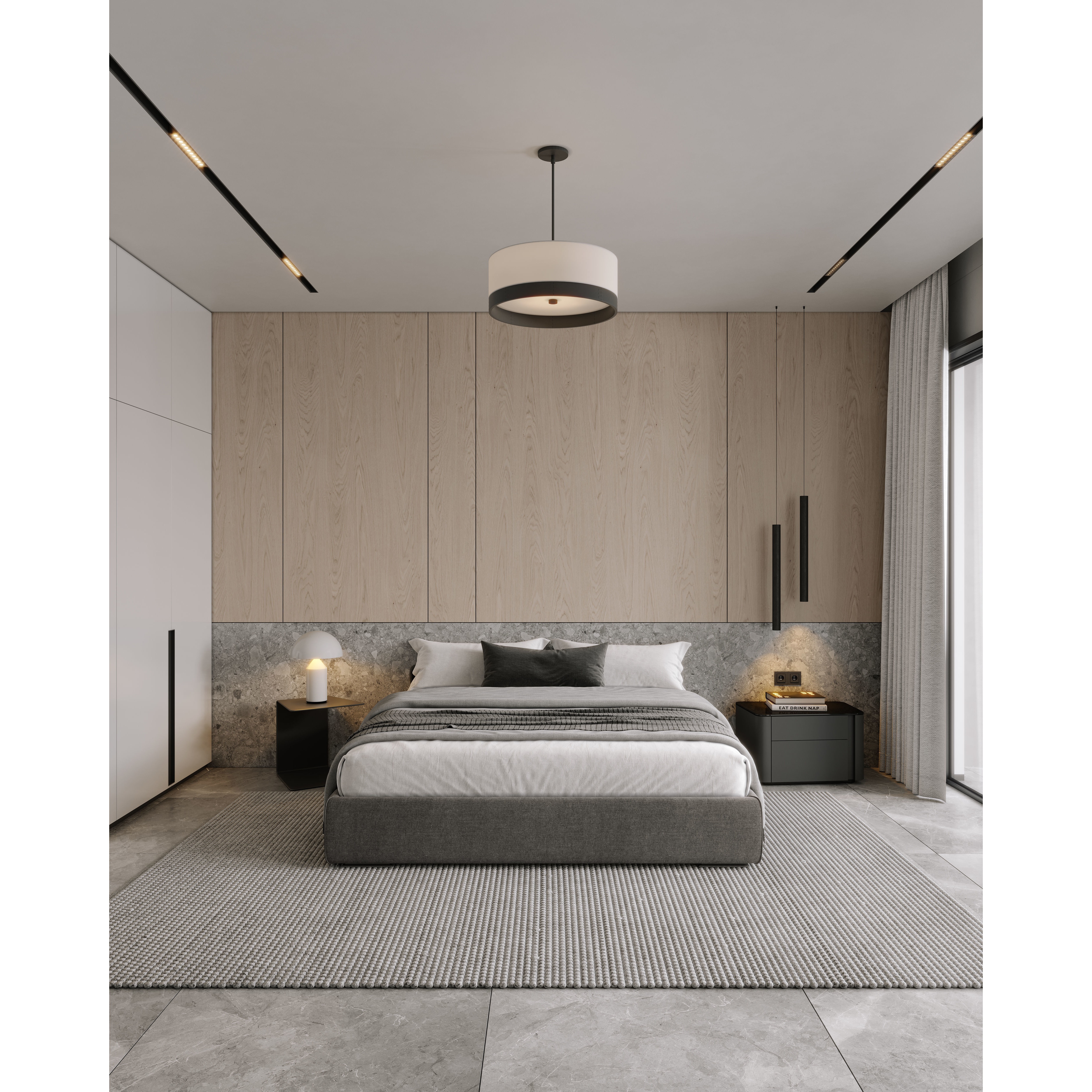AR-22045 Case Study - Bedroom 3D Scene 3D Model - View 3