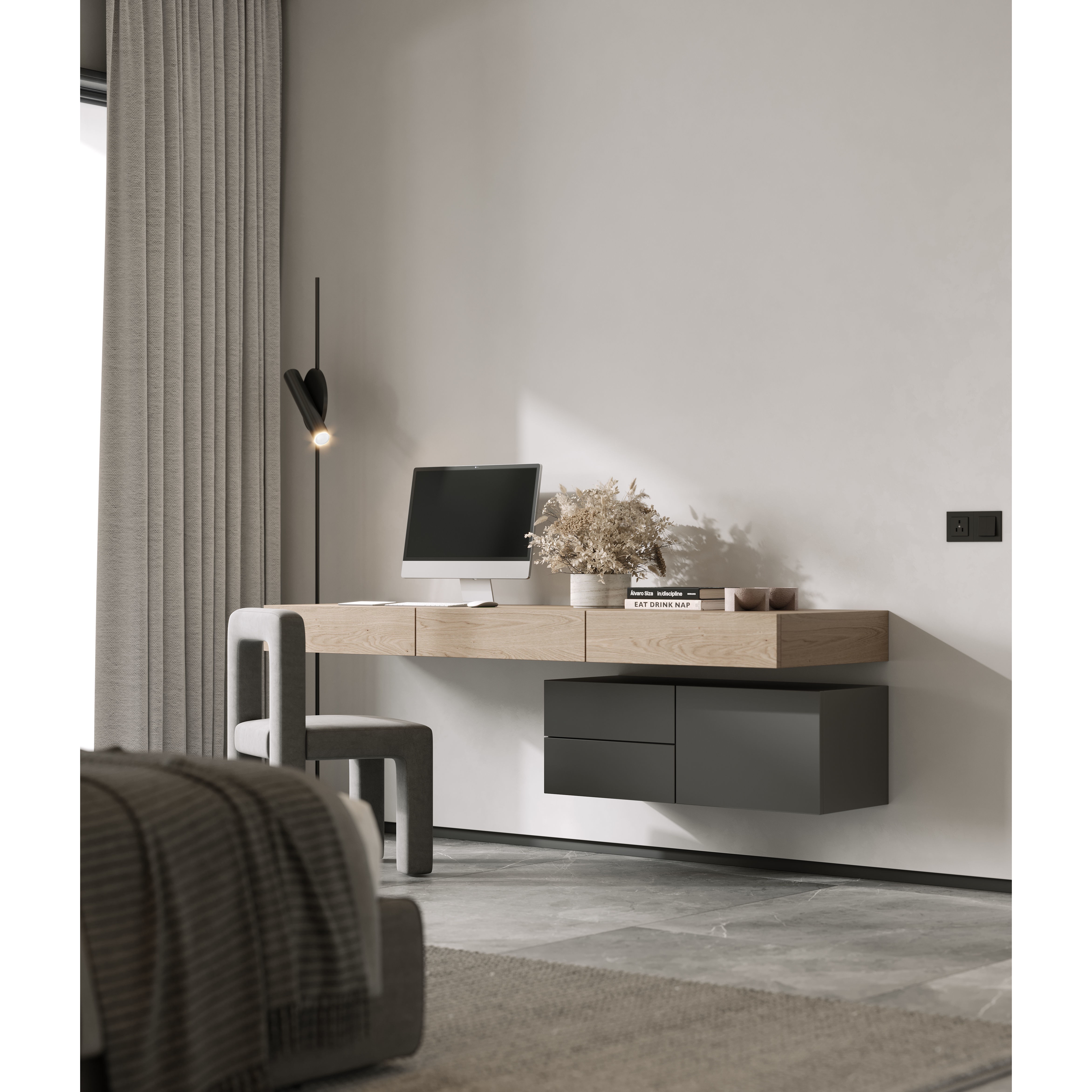 AR-22045 Case Study - Bedroom 3D Scene 3D Model - View 6