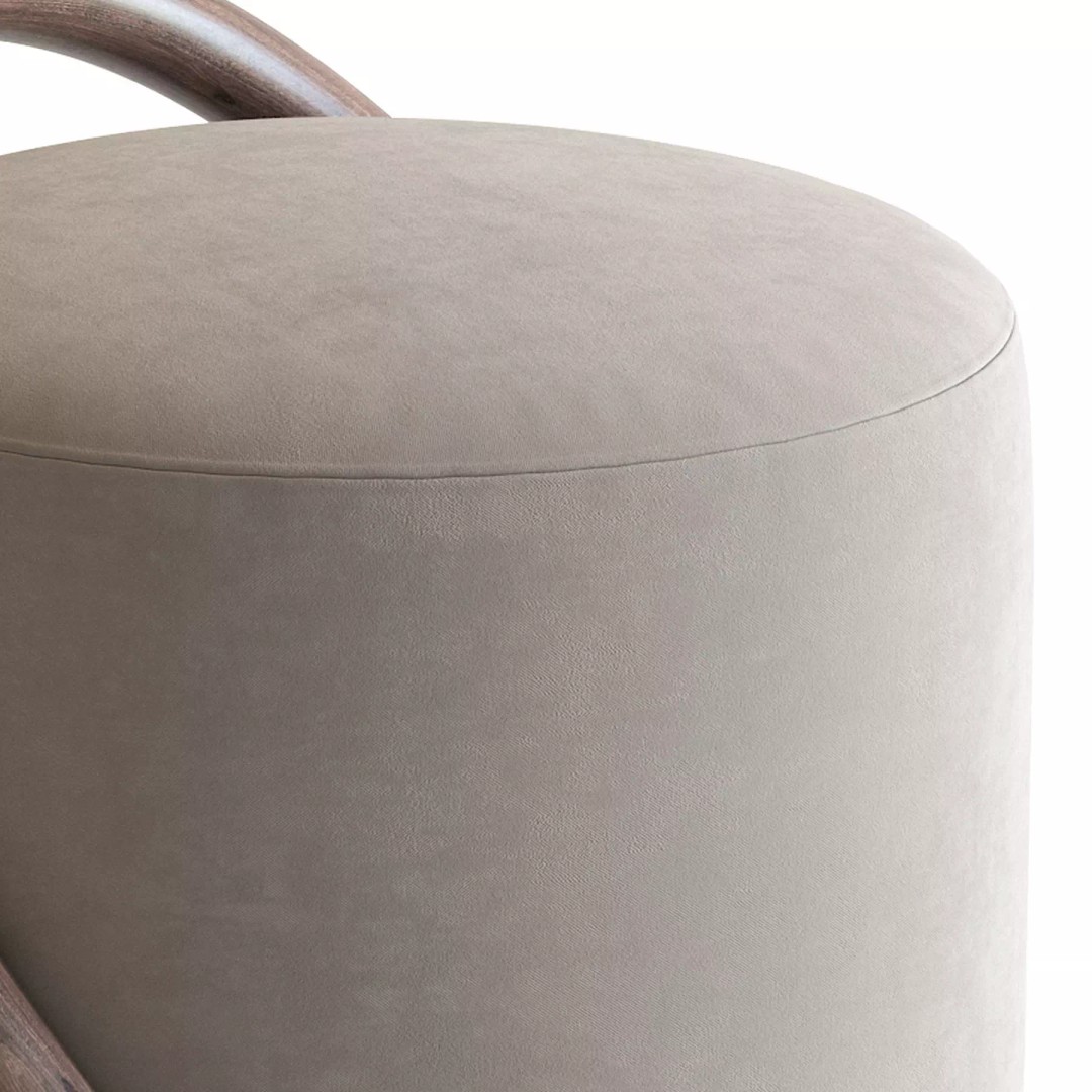 Porada Smile 3D Model – Modern Pouf with PBR Textures, FBX - View 20